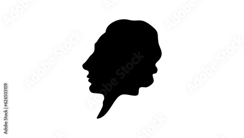 John Keats silhouette