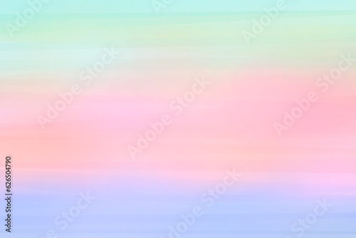 Coloured background in rainbow colours, water colours with blurred gradients, spring or summer cheerful colours © Martina