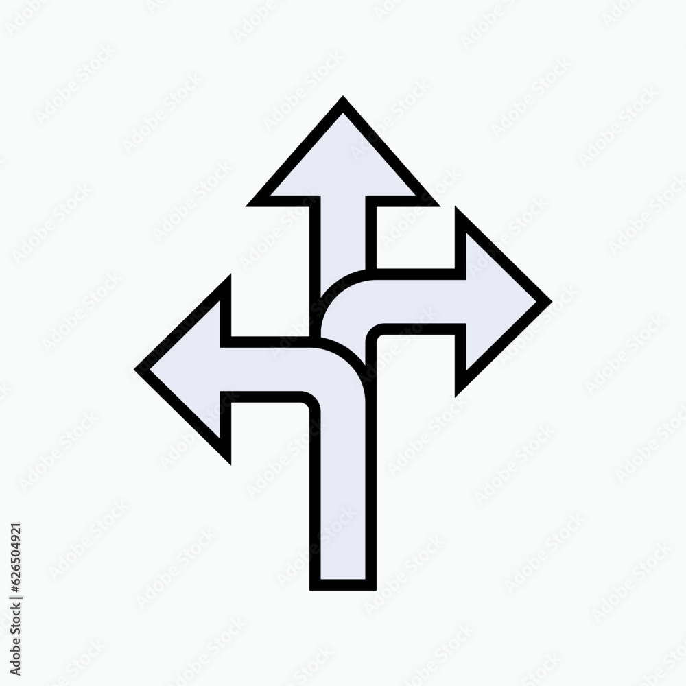 Alternative Icon. Choice Symbol - Vector. Alternative Icon. Choice Symbol - Vector.