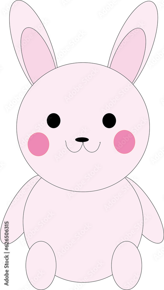 かわいいうさぎのイラスト かわいいうさぎのイラスト