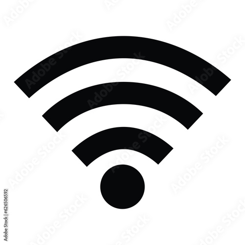 Wi-fi icon, internet icon vector