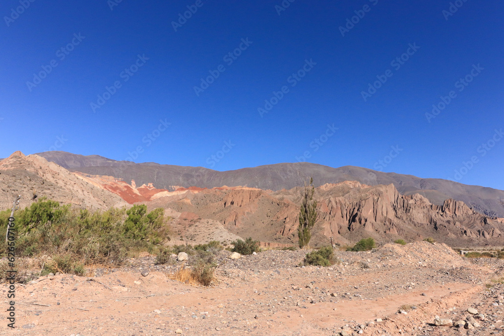 On the way to Santa Rosa de Tastil, Argentina