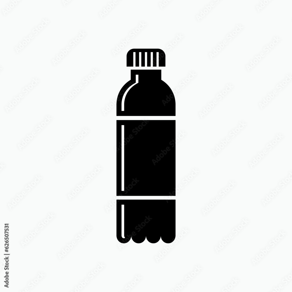Bottle Icon - Vector, Sign and Symbol for Design, Presentation, Website or Apps Elements. Bottle Icon - Vector, Sign and Symbol for Design, Presentation, Website or Apps Elements.