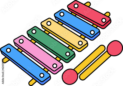 Xylophone Illustration