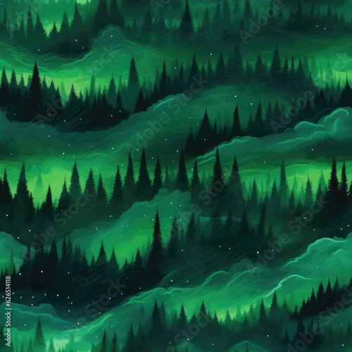 Seamless Woodland Texture