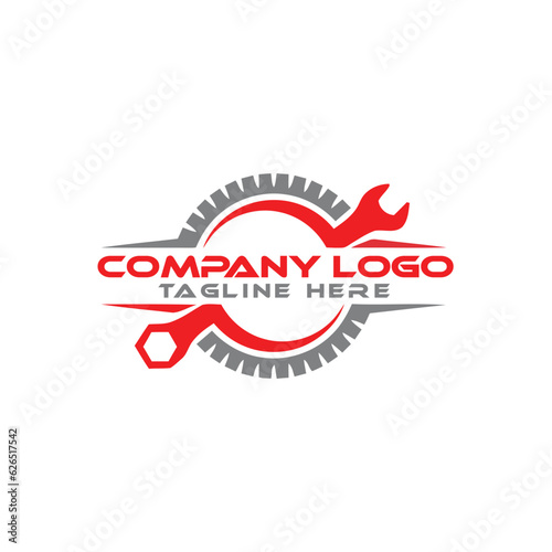 Car Auto gear logo, automotive or mechanic logo design
 photo