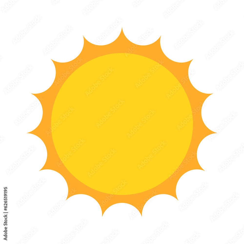 Collection of Cute Sun Illustrations for Design Elements Templet Collection of Cute Sun Illustrations for Design Elements Templet