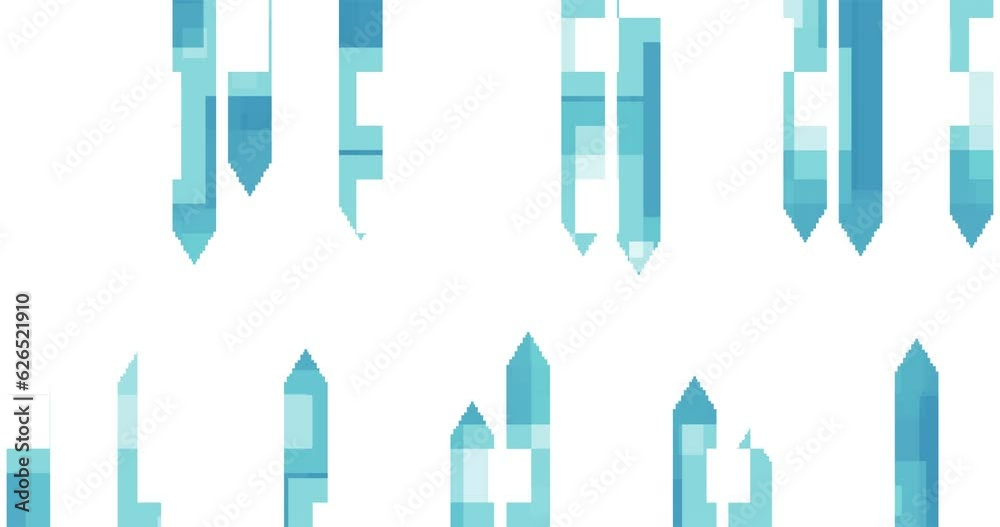 Pixel pencils, Pixel art retro pencils for background, games. Pixel art 8 bit animation, video footage. Pixel pencils, Pixel art retro pencils for background, games. Pixel art 8 bit animation, video footage.