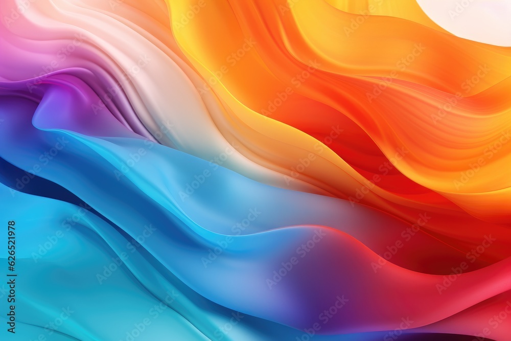 Captivating colors in the liquid flow design Captivating colors in the liquid flow design