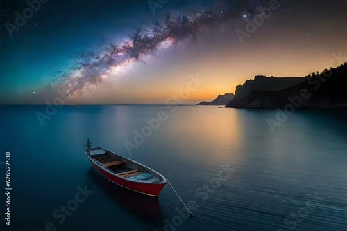 boats at sunset © DracolaX