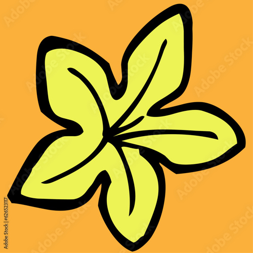 yellow flower from flowering vegetables
