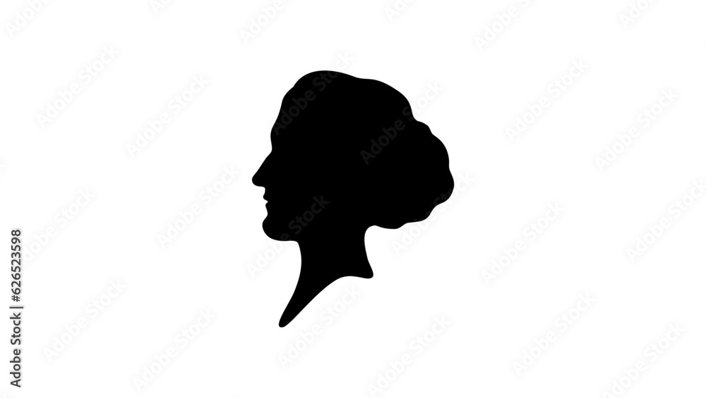 Mary Shelley silhouette
