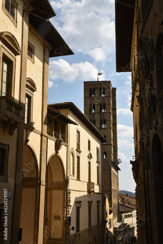 Palais Renaissance    Arezzo en Toscane. Italie