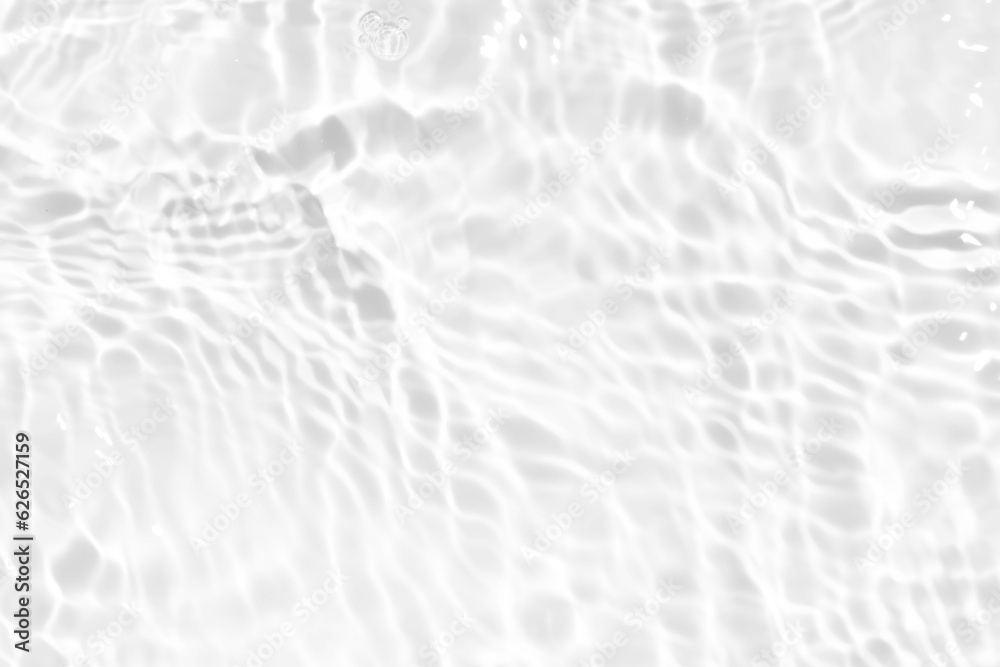 White water with ripples on the surface. Defocus blurred transparent white colored clear calm water surface texture with splashes and bubbles. Water waves with shining pattern texture background. White water with ripples on the surface. Defocus blurred transparent white colored clear calm water surface texture with splashes and bubbles. Water waves with shining pattern texture background.