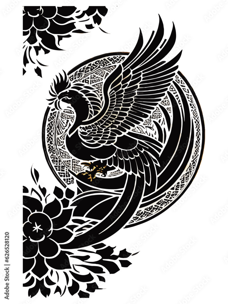 Fototapeta premium 鳳凰00001