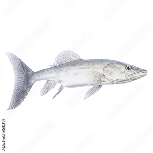 fish isolated on white