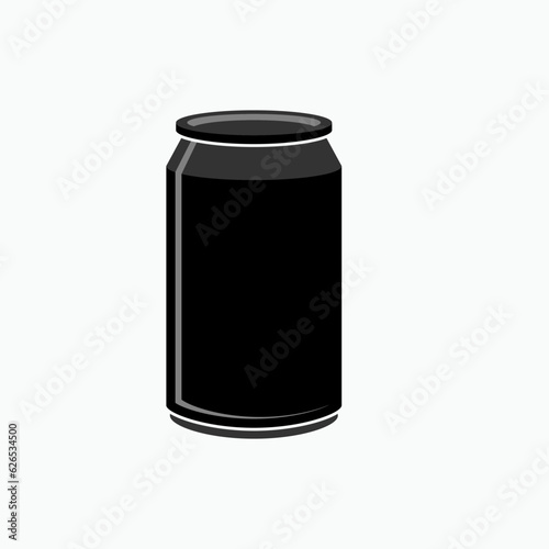 Canned Drink Icon. Beverages Symbol - Vector Logo Template.