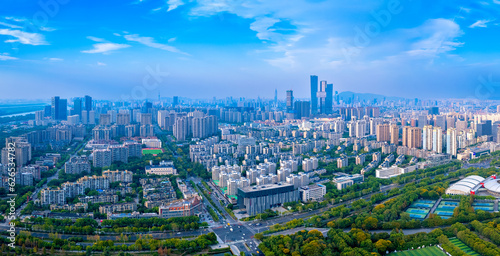 Urban Environment of Hexi Central Business District, Nanjing, Jiangsu Province, China