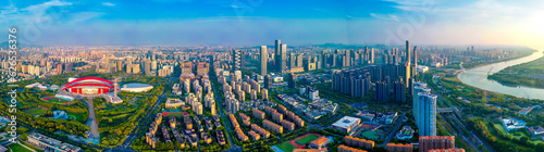 Urban Environment of Hexi Central Business District, Nanjing, Jiangsu Province, China © Weiming