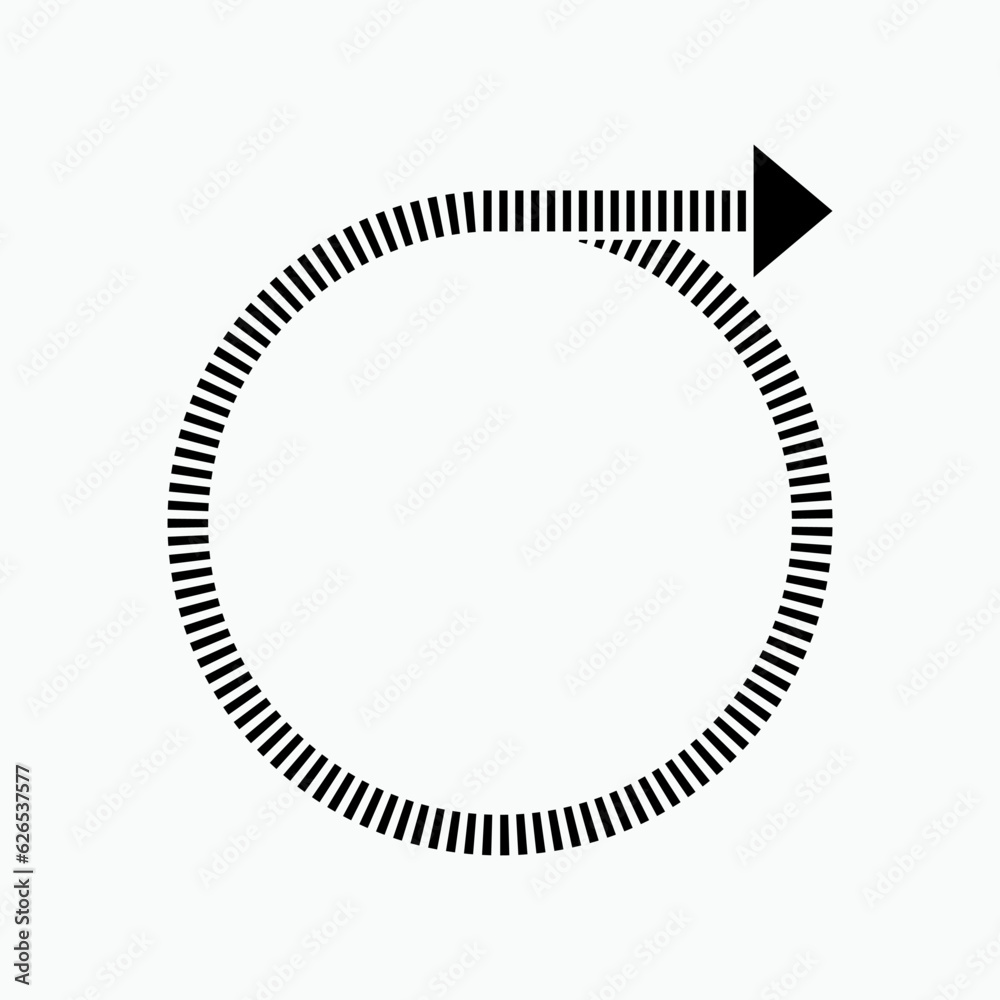 Circle Arrows Icon. Recycle Symbol - Vector Circle Arrows Icon. Recycle Symbol - Vector