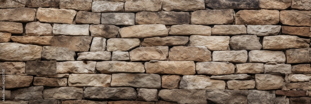 Rustic stone wall, old stone texture, digital ai.