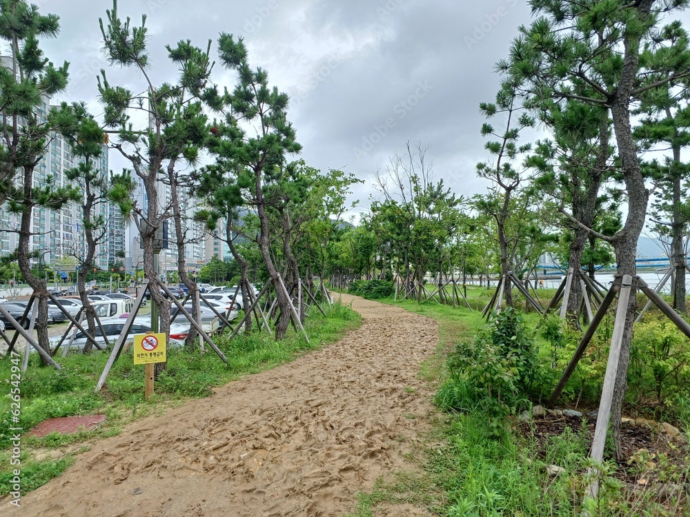 Fototapeta premium 마산 해양 누리 공원
