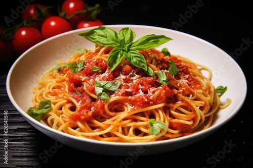 Italian pasta cooked recipe of arrabiata