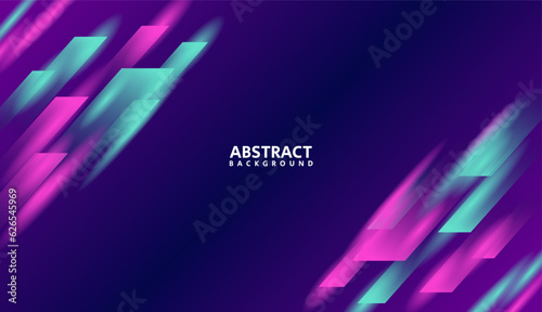 sports neon blue pink abstract background with glow effect, for banner and event