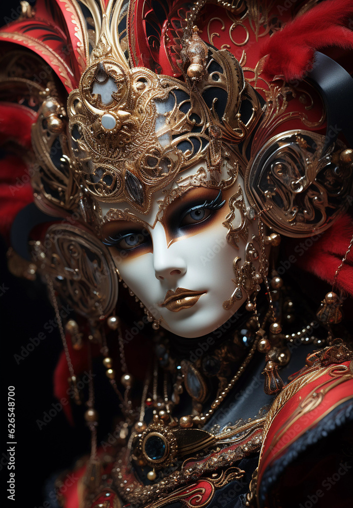Venice, beautiful carnival masks and outfits.