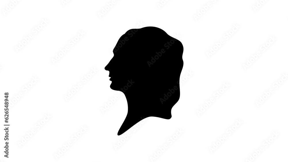 Anne Bronte silhouette