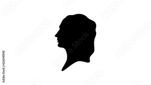 Anne Bronte silhouette