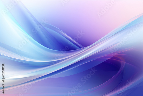 Abstract wave pink and blue background generative ai