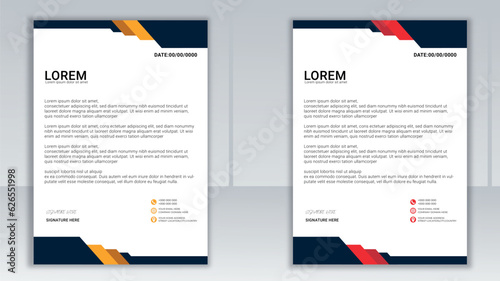 Letter Head Design. Simple And Creative Letter Head Design.