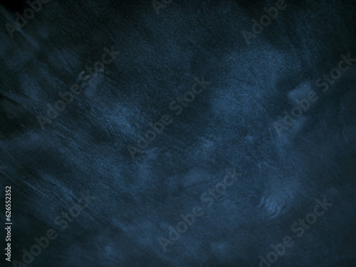 Картината върху платно Blue black sandy night beach background with smoky impression (Retouched image)