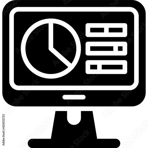 statistic solid icon