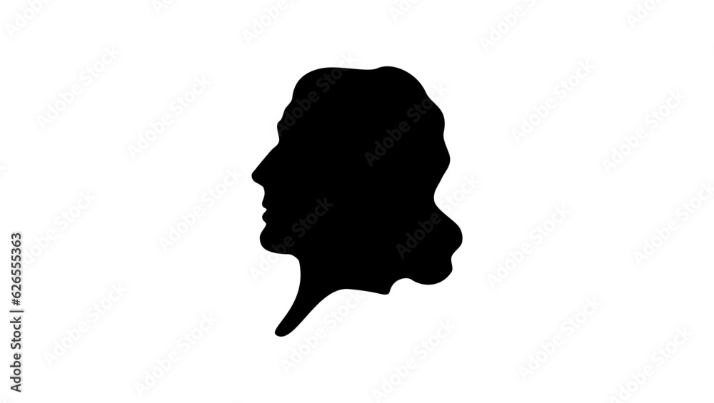 Virginia Woolf silhouette