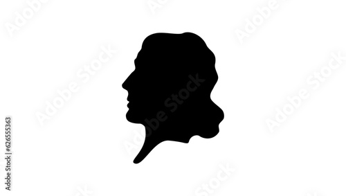 Virginia Woolf silhouette