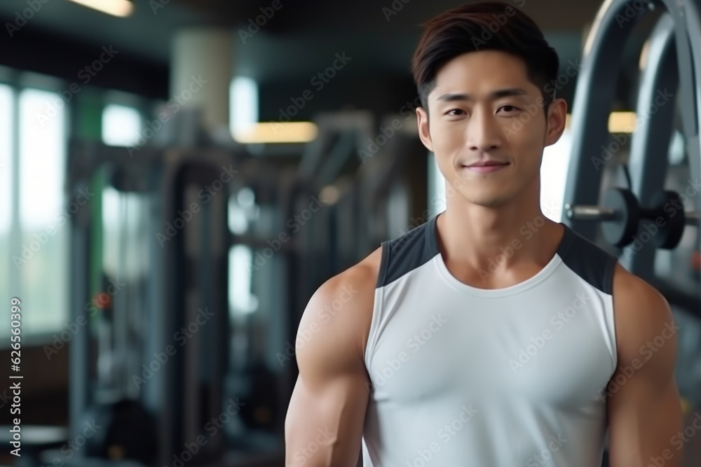 Personal man trainer smiling and fit woman in gym. wellness and healthy lifestyle. Personal man trainer smiling and fit woman in gym. wellness and healthy lifestyle.