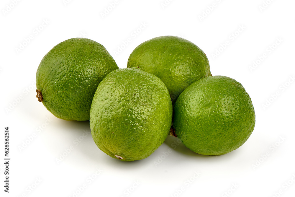 Fresh Lime, isolated on white background. Fresh Lime, isolated on white background.