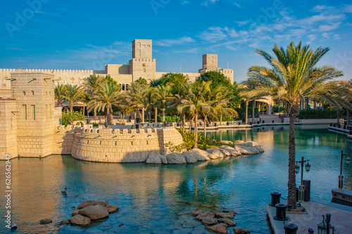 DUBAI, UAE - NOVEMBER 15: View of the  Souk Madinat Jumeirah