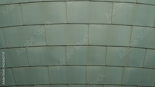 Tile texture of a circular structure