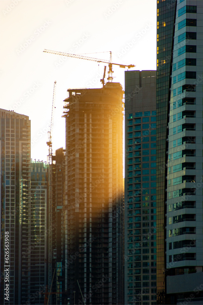 Yacht Club in Dubai Marina. UAE. November 16, 2012