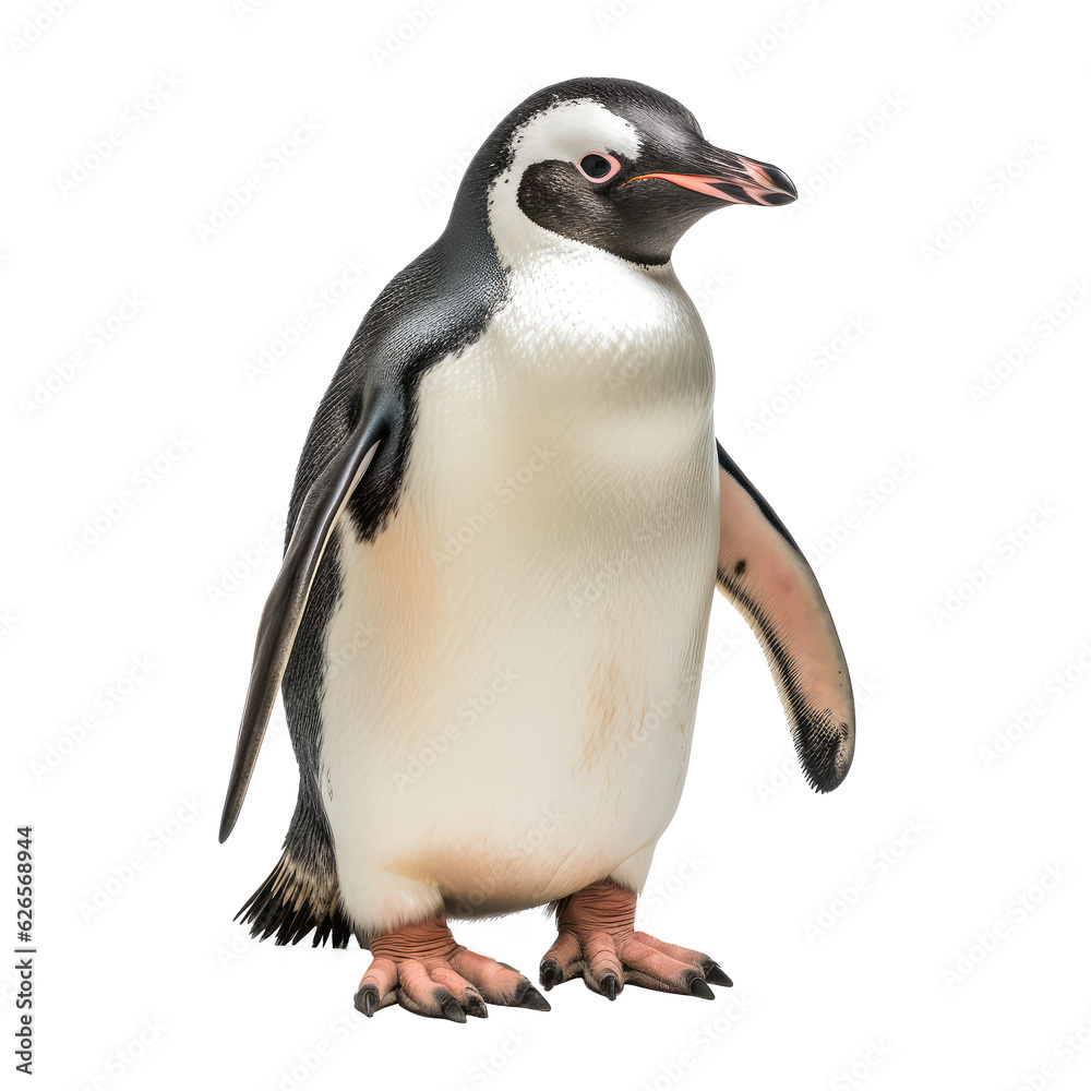 Obraz premium penguin looking isolated on white