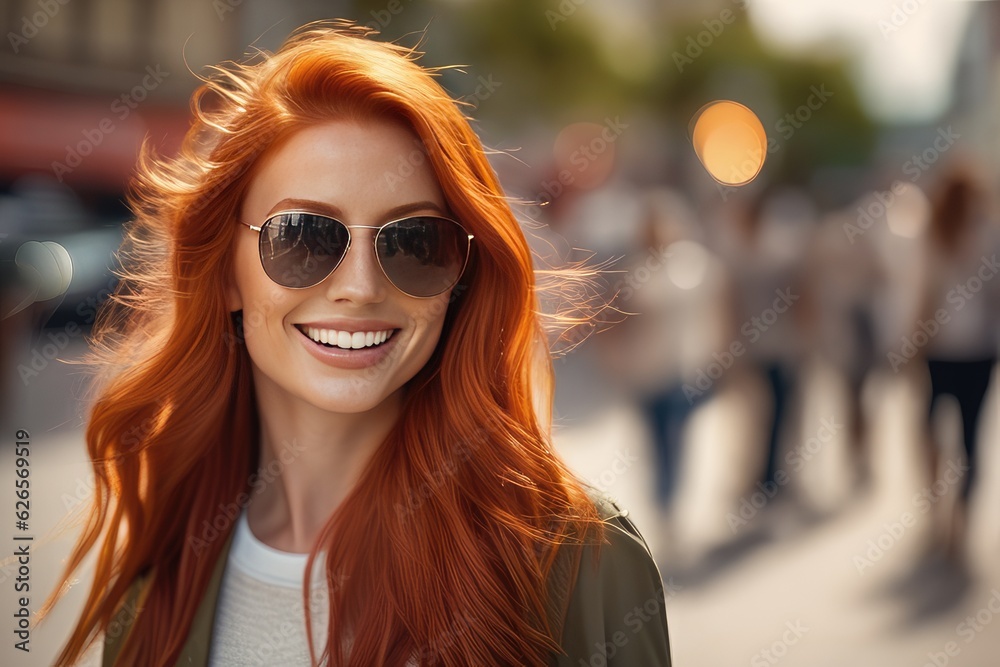 portrait of a woman with sunglasses, generative ai portrait of a woman with sunglasses, generative ai