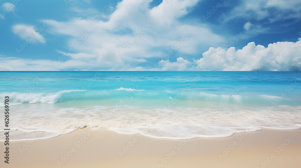 Fototapeta premium 夏の海と青空