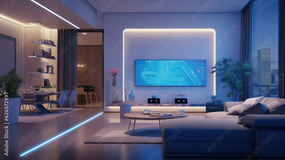 Smart home concept Smart home concept