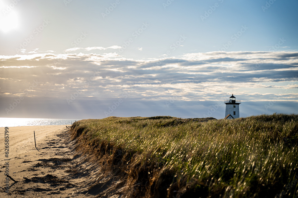 Obraz premium sunset at the beach