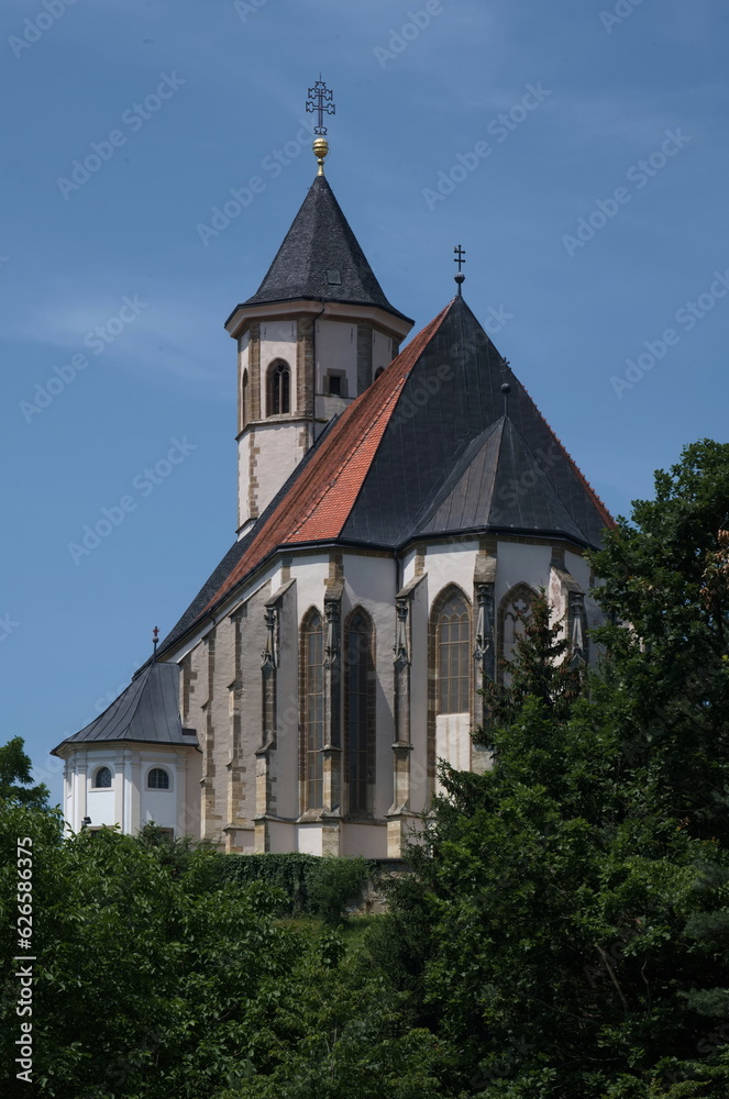 Muttergotteskirche in Ptujska Gora (Slowenien), Außenansicht
