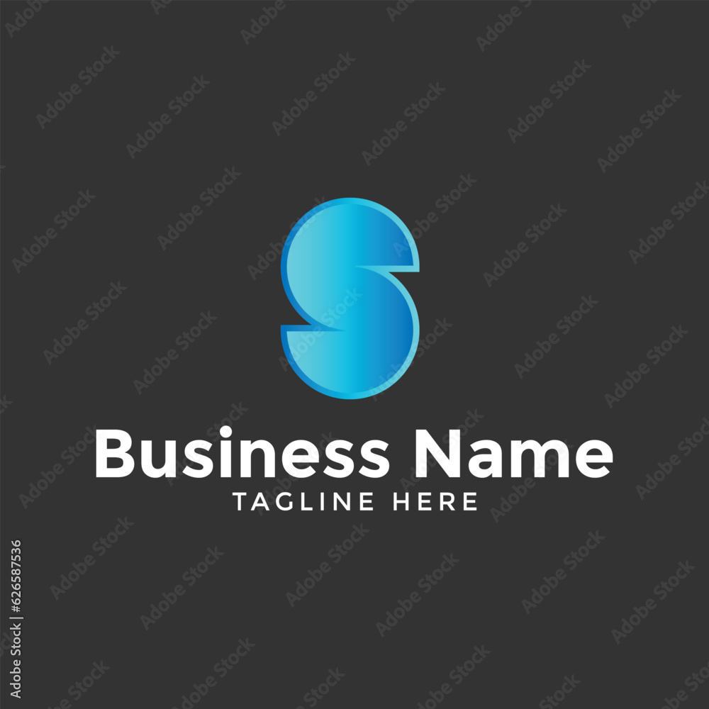 letter S modern logo design template letter S modern logo design template