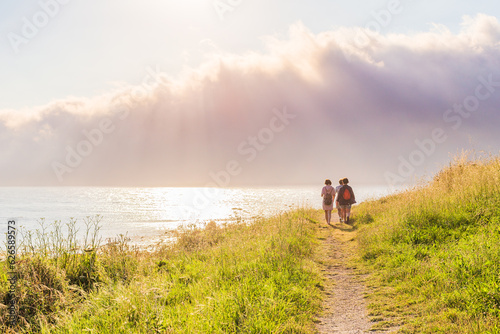 Tableau sur toile Laxe Galician way of st